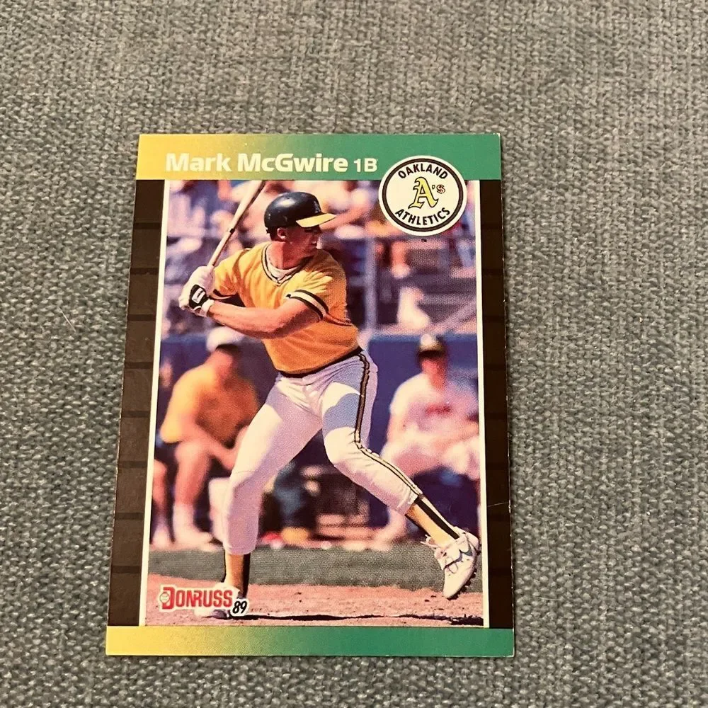 1989 Donruss Oakland A's Baseball Card Trading Card